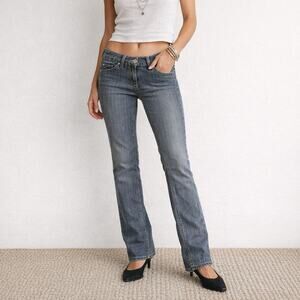 ISABEL MARANT Etoile Y2K Low Rise skinny Jeans Gray Size 0